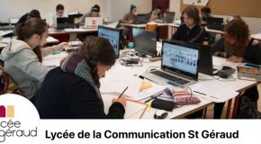 Saint Géraud Aurillac, Lycée et école de design, métiers d’art et communication