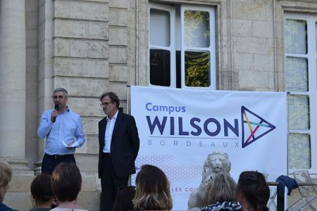Inauguration du campus Wilson