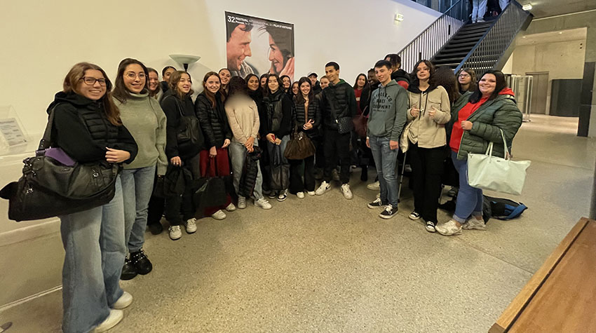 Sortie scolaire au cinéma
